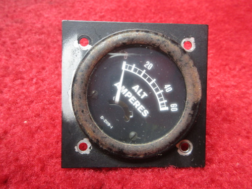 Alt Amperes Gauge PN D-2119-1