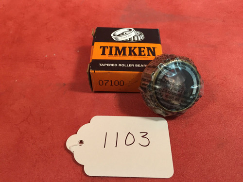 Timken 07100 Tapered Roller Bearing