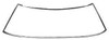 1965-67 IMPALA & FULL SIZE CHEVY FRONT WINDSHIELD MOLDING SET