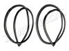 REAR DOOR SEAL / 66-70 MOPAR "B"  BODY 4 DOOR SEDAN / PAIR