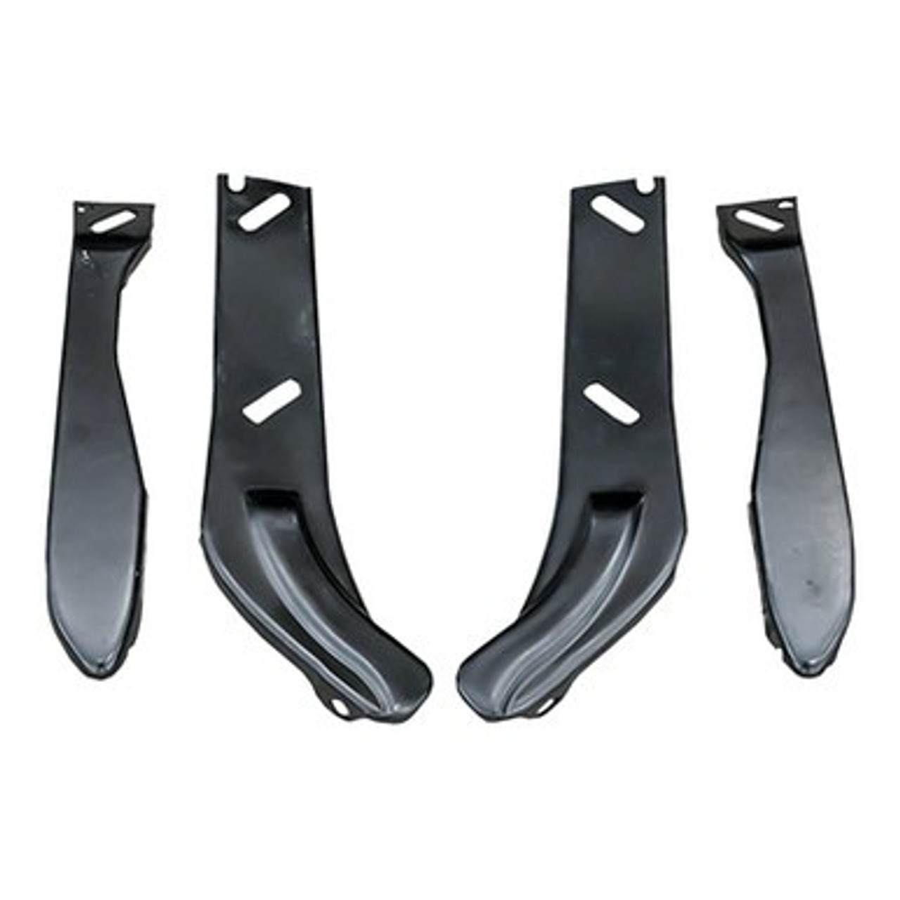 1968-72 ELCAMINO REAR BUMPER 7 PIECE BRACKET SET