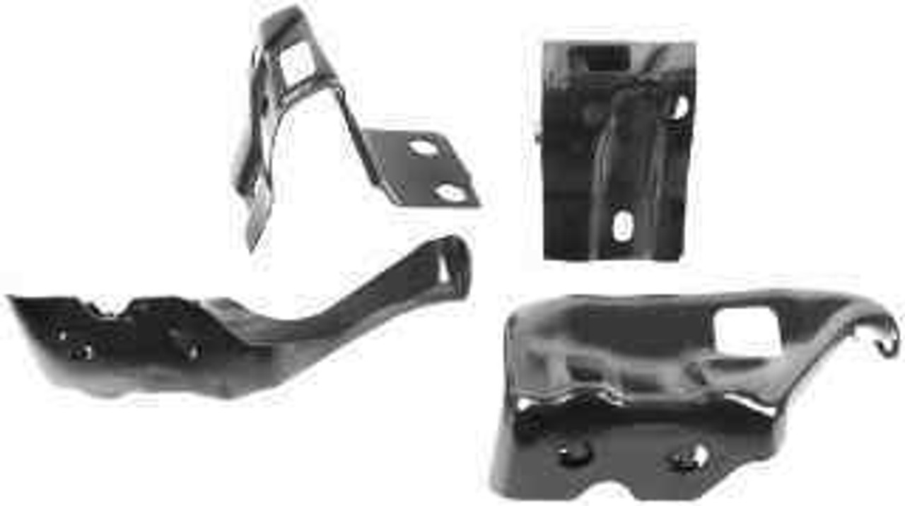 1971-72 CHEVELLE & MALIBU 4PC REAR BUMPER BRACKET SET