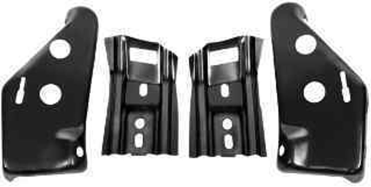 1970 CHEVELLE & MALIBU 4PC REAR BUMPER BRACKET SET