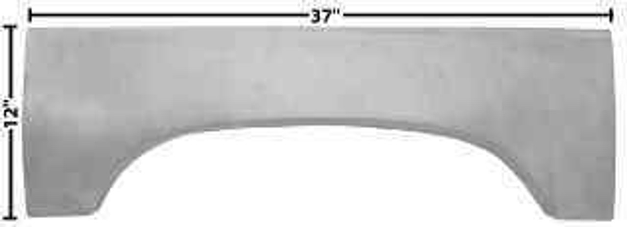 LH / 1970-72 CHEVELLE & MALIBU REAR QUARTER UPPER ARCH PATCH