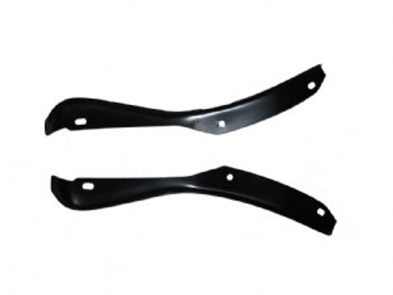 1955-57 CHEVY COWL SIDE DRAIN GUTTERS (sold as a pair)