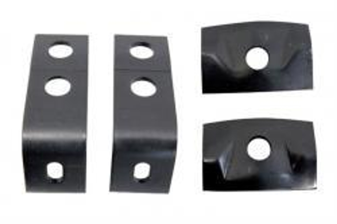 1970-72 CHALLENGER REAR BUMPER GUARD BRACKET SET