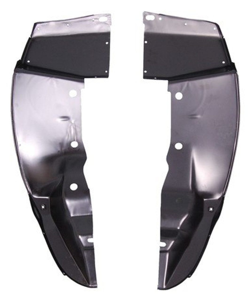 1968-70 DODGE B-BODY REAR FENDER SPLASH SHIELD SET (pair)