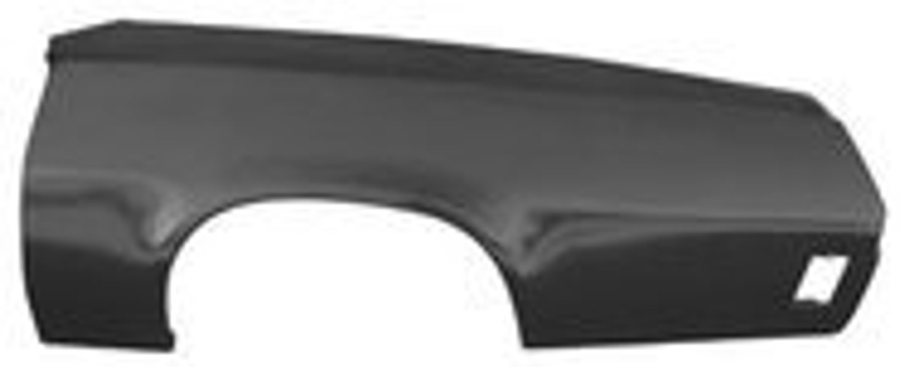 LH / 1973-1977 CHEVELLE & MALIBU REAR QUARTER SKIN