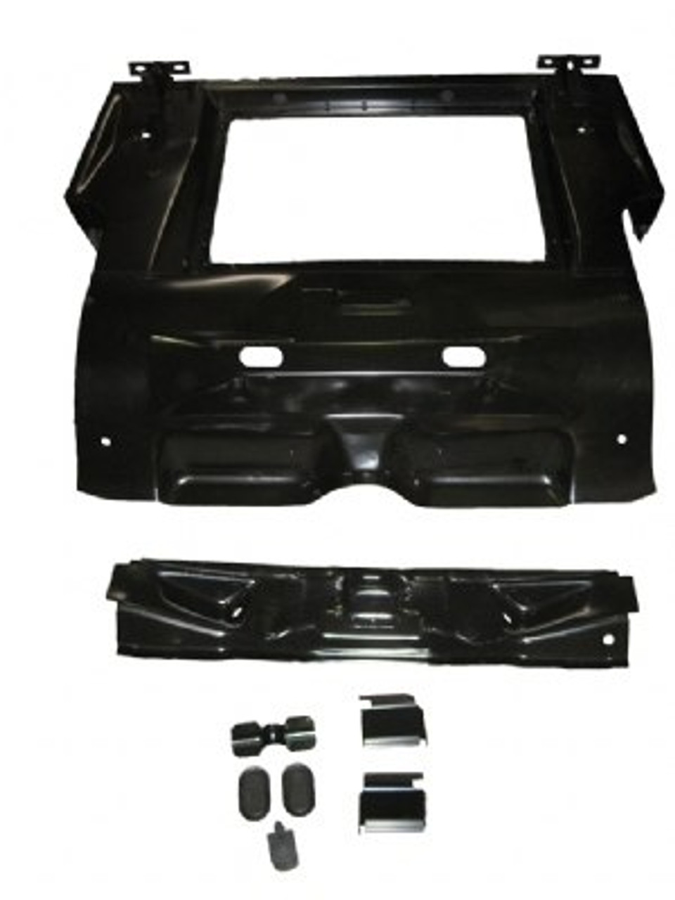 TRUNK FLOOR COMPLETE / 69-70 MUSTANG CONV