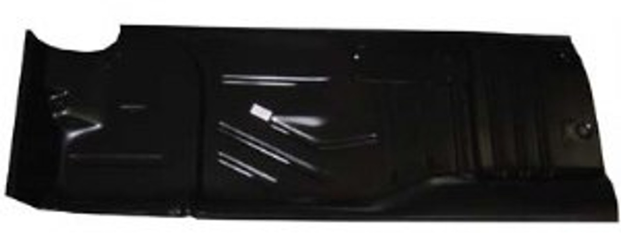 LH / 1955-57 CHEVY FLOOR PANEL HALF (2 hardtop & convertible)