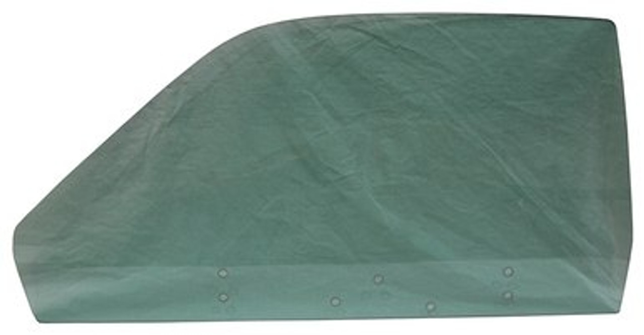 LH / 1974-76 DUSTER & DART SPORT DOOR GLASS-TINTED (with 7 holes)