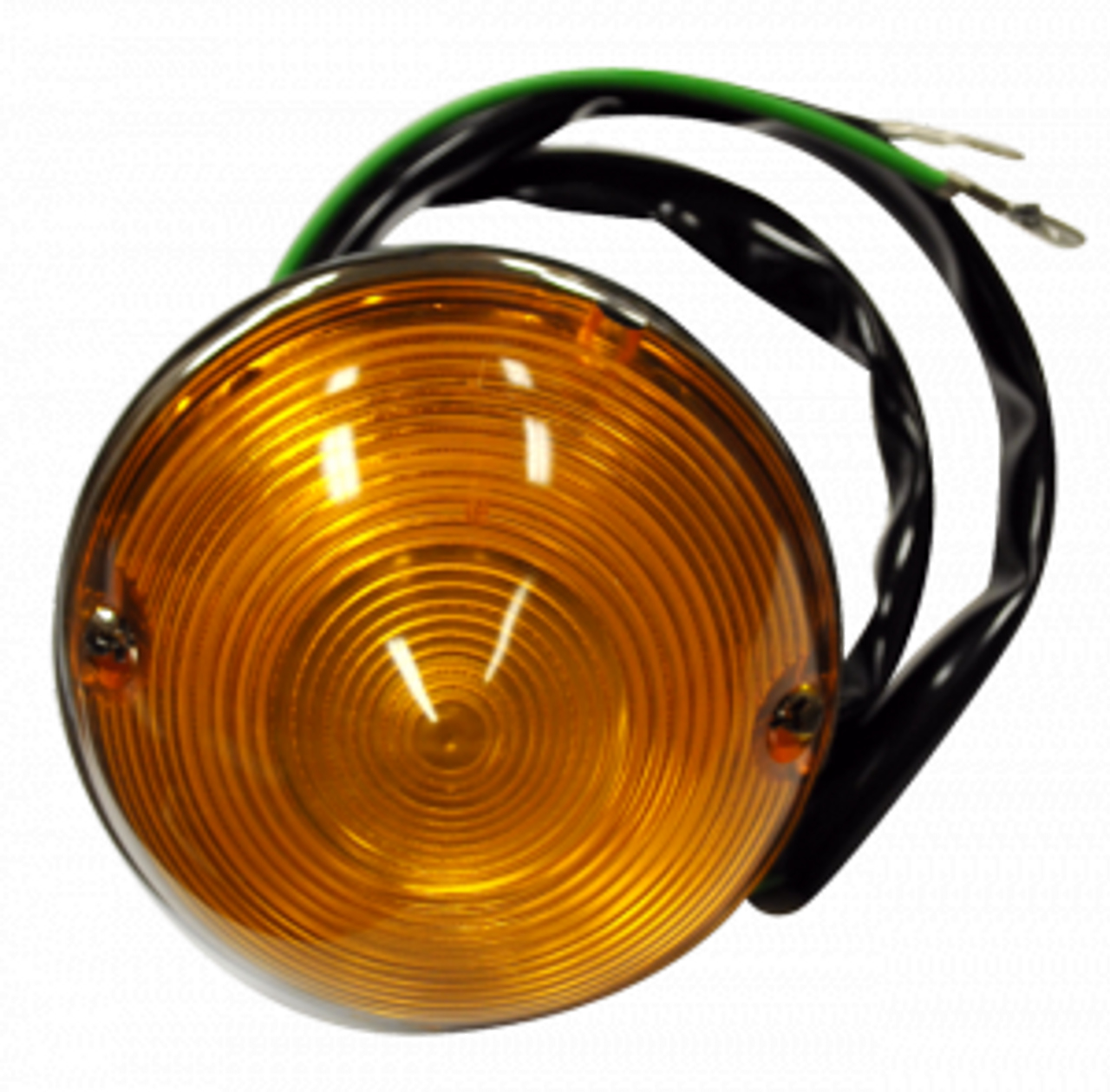 1955-57 CHEVY PICKUP PARKLIGHT ASSEMBLY (with amber lens)