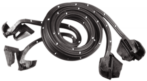 1964-65 GM A-BODY DOOR WEATHERSTRIP (2 door hardtop & convertible)