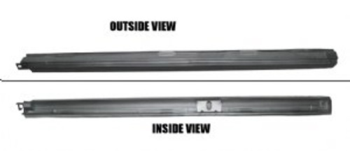 LH / 1957 EARLY CHEVY OUTER ROCKER PANEL (4 door sedan & wagon)