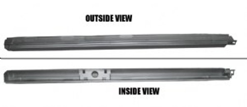 RH / 1957 CHEVY OUTER ROCKER PANEL (4 door hardtop)