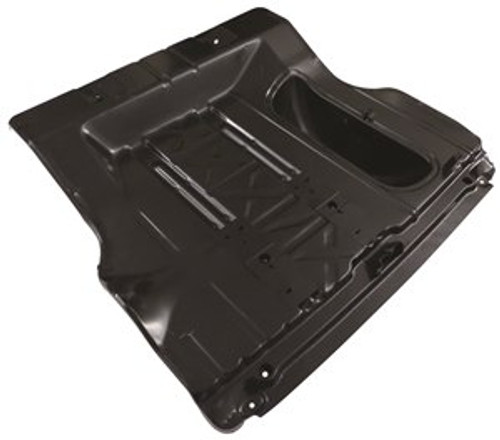 1955-57 CHEVY TRUNK FLOOR-WITH WELL/BRACES