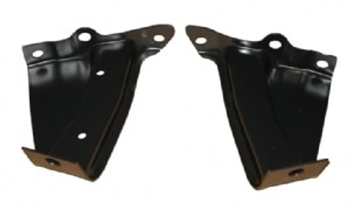 1957 CHEVY REAR BUMPER END BRACKETS (sold as a pair)