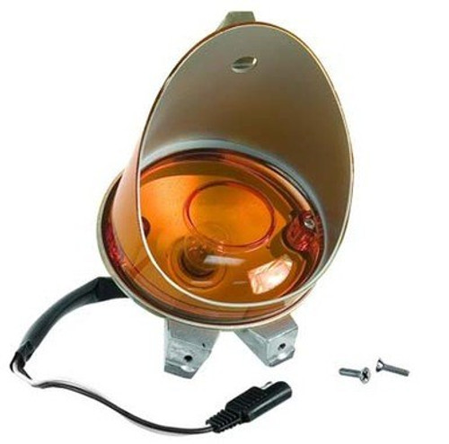 LH / 1970-1974 CHALLENGER & 1970 CHARGER AMBER PARKING LAMP ASSEMBLY