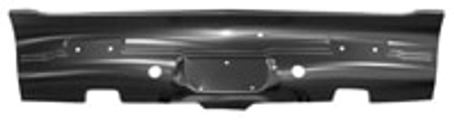 1967-1969 BARRACUDA STEEL REAR VALANCE (dual exhaust)