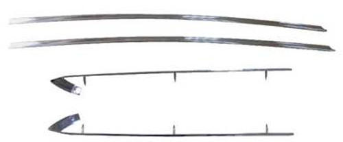 1968-1970 CHARGER VINYL TOP MOLDING SET (4 piece set)