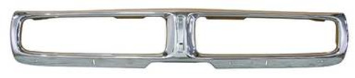 1972 CHARGER CHROME FRONT BUMPER (with jack slots)