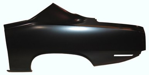 LH / 1970-71 BARRACUDA OE STYLE REAR QUARTER PANEL