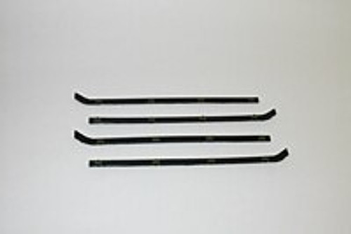 1955-59 CHEVY & GMC TRUCK WINDOW BELTLINE KIT-4 PIECES BLACK