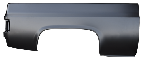81-'87 SHORTBED, FLEETSIDE, BEDSIDE, RH W/O FUEL OPENING