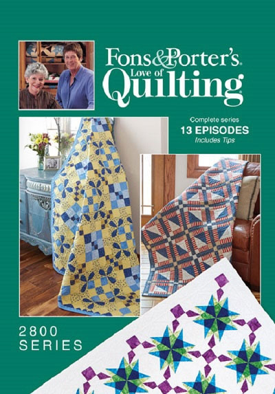 Fons & Porter's Love of Quilting Complete Series 2800