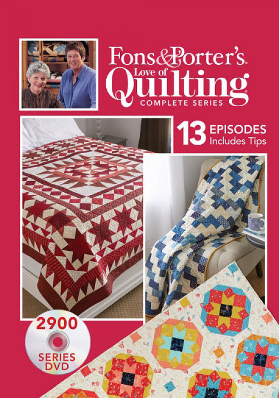 Fons Porter s Love Of Quilting Complete Series 2900 13 Episodes Desertoutlets