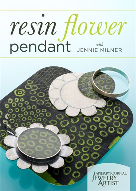 Resin Flower Pendant - Jennie Milner - DVD - 9781632501998