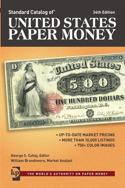 Standard Catalog of United States Paper Money by George Cuhaj CD 34th Edition