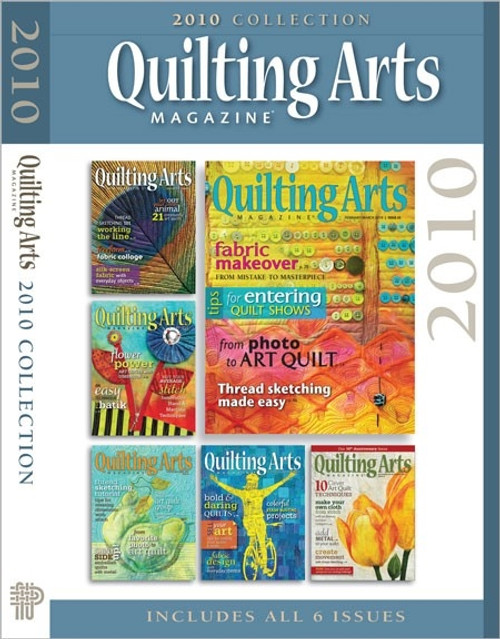 Quilting Arts Magazine 2010 Collection CD 6 Issues