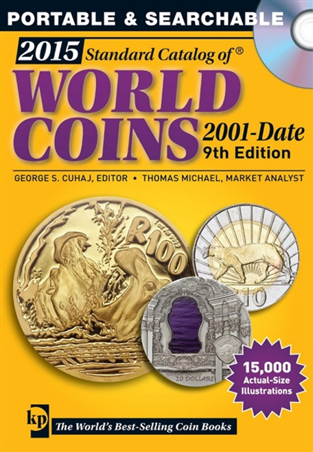 2015 Standard Catalog of World Coins 2001-Date CD