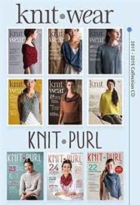 Knit.Wear & Knit.Purl Magazine 2011-2015 Collection CD 9 Issues