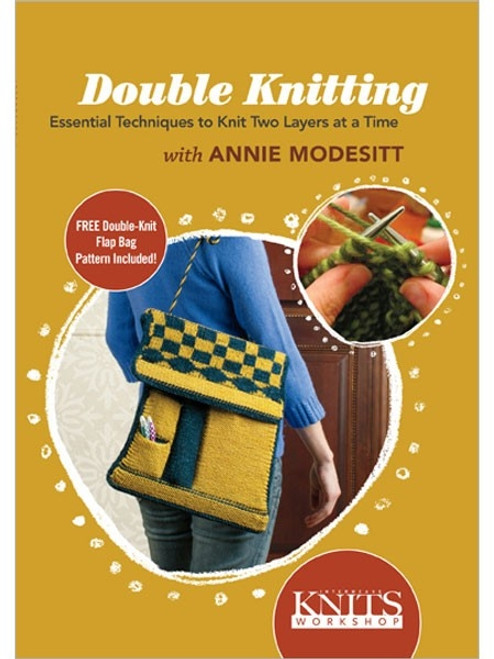 Interweave Knits Workshop - Double Knitting with Annie Modesitt DVD - 9781596688568