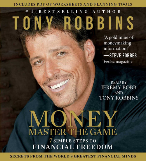 MONEY Master the Game 7 Simple Steps to Financial Freedom Tony Robbins Audiobook (9781442384934)