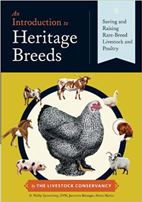 An Introduction to Heritage Breeds - Saving and Raising Rare-Breed Livestock and Poultry - D. Phillip Sponenberg, Jeannette Beranger & Alison Martin - Hardcover  (9781612121307)