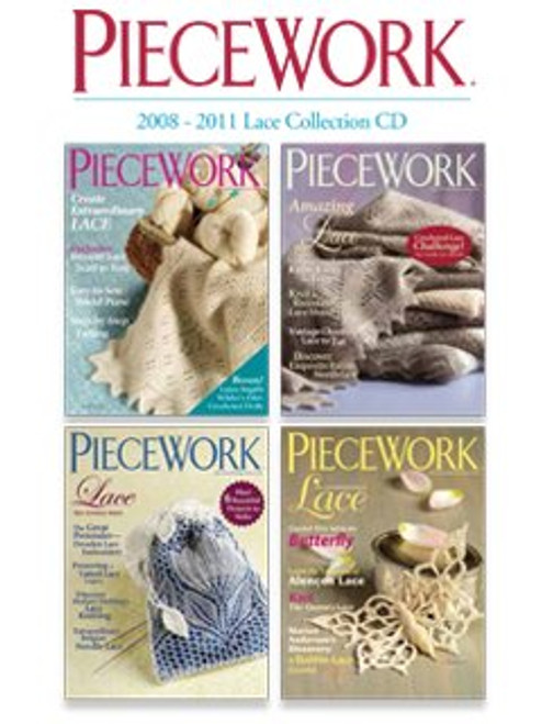 Piecework Magazine 2008-2011 Lace Collection CD - 4 Issues (9781620339046)