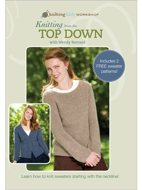 Knitting from the Top Down with Wendy Bernard DVD