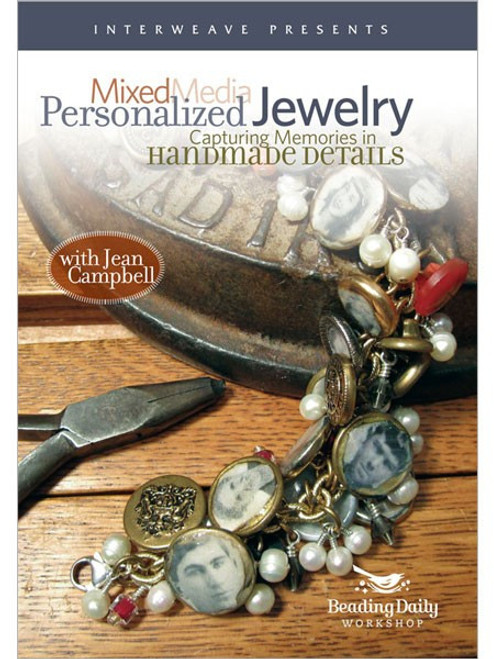 Mixed Media Personalized Jewelry - with Jean Campbell - DVD (9781596684201)