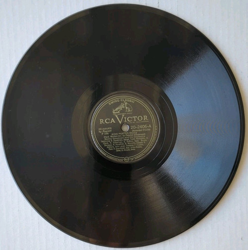 Benny Goodman and His Orchestra – King Porter Stomp - Madhouse RCA Victor 78 RPM