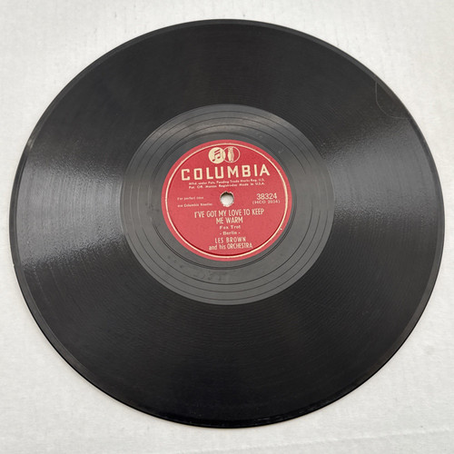 Les Brown – I've Got My Love To Keep Me Warm / 78 RPM Columbia 38324