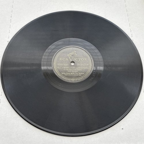 Spike Jones - All I Want For Christmas (Is My Two Front Teeth) 78 RPM RCA Victor