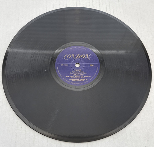Vera Lynn – Yours / The Love Of My Life - 78 RPM London 1261