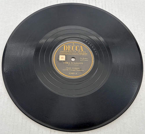 Fred Waring– Hora Staccato / Meadowland - 78 RPM Decca 23461
