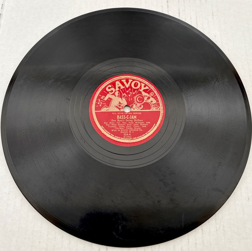Don Byas's Swing Shifters – Bass-C-Jam / Free And Easy 78 RPM Savoy 524
