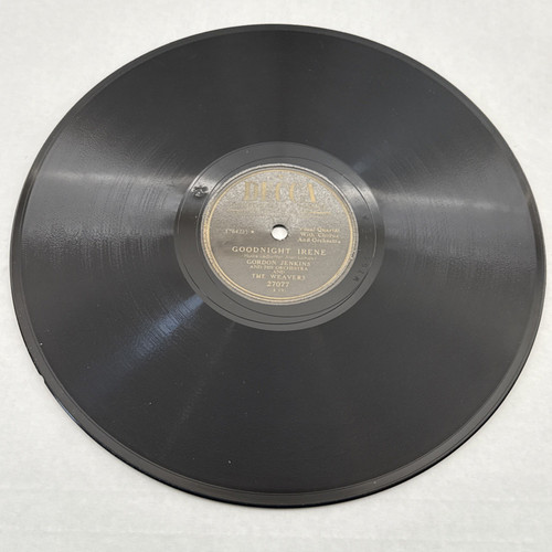 Gordon Jenkins & The Weavers – Tzena Tzena Tzena / Goodnight Irene - 78 RPM