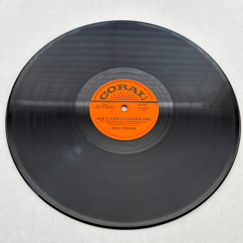 Don Cornell – The Bible Tells Me So / Love is a Many-Splendored Thing - 78 RPM