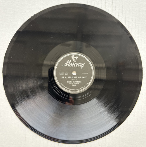 Ralph Marterie and His Orchestra in a Persian Market Street Scene 78 RPM Mercury